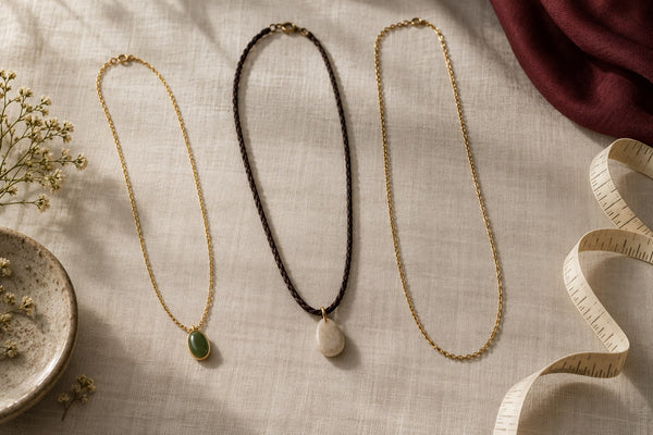 Necklace Length Guide: Find the Right Fit for Your Pendant