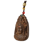 Agarwood Guanyin Pendant Necklace – Pudu Zhongsheng
