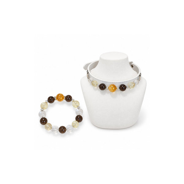 Amber Light Human & Pet Match Bracelet Set