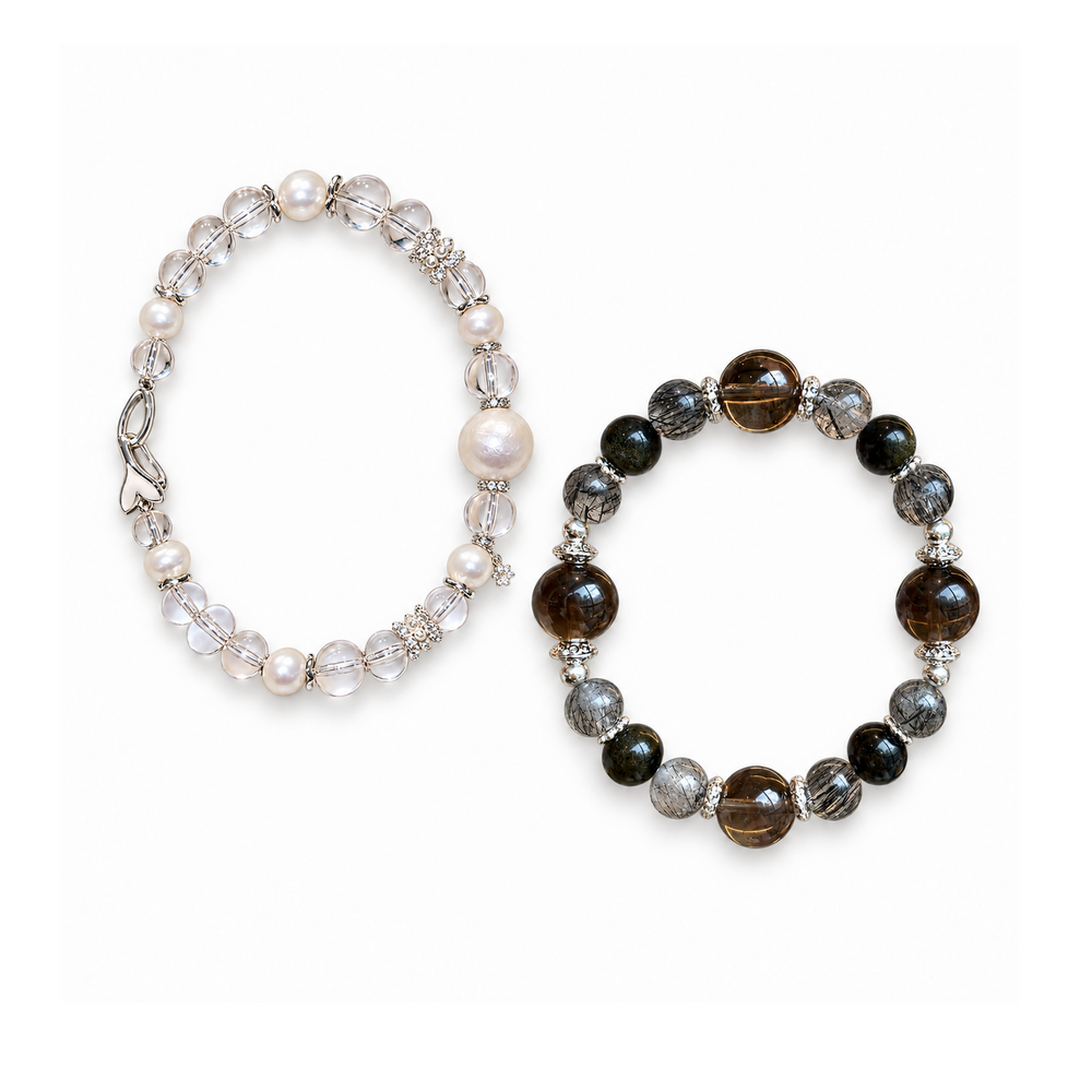 Angel & Devil Matching Beaded Bracelet