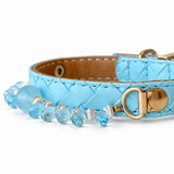 Aqua-Tauperlen-Halsband für Haustiere