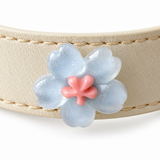 Aqua Sonnenblumen-Perlenhalsband für Haustiere