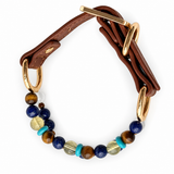 Blue Horizon Arc Perlen-Halsband für Haustiere