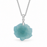 Blaue Lotus-Anhänger-Halskette — Schmuck für Gelassenheit & spirituelles Erwachen