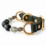 Forest Dusk Arc Beaded Pet Collar