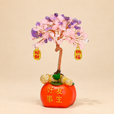 Fortune Bloom Crystal Tree Decor