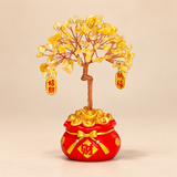 Fortune Bloom Crystal Tree Decor
