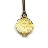 Secret Buddha Enamel Gau Box Amulet Locket Pendant — Tibetan Protection Necklace