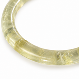 Golden Clarity Citrine Bangle | Natural Crystal Bracelet | Auralith