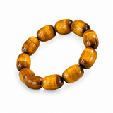 Golden Ridge Tiger's Eye Barrel Bracelet