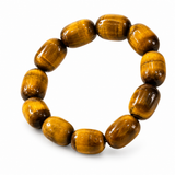 Golden Ridge Tiger's Eye Barrel Bracelet