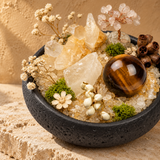 Golden Tiger Crystal Garden