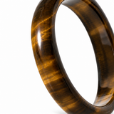 Golden Tiger's Eye Bangle Bracelet