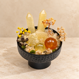 Golden Wishes Crystal Garden