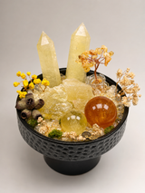 Golden Wishes Crystal Garden