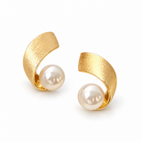 Emerald Green Stud Earrings — Luxury & Nature
