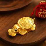 Money-Biting Turtle Feng Shui Lucky Charm