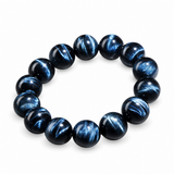 Armband aus blauem Tigerauge „Midnight Clarity“ – Kristallschmuck für Selbstvertrauen & Klarheit
