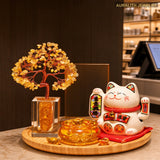 CitrineMoney TreeLucky CatDecorCash RegisterWealth AttractingDecorationBusinessGrand OpeningGift