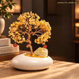 Wealth AttractingCitrineMoney TreeDesktopDecorLight LuxuryPremiumLiving RoomCabinetHome DecorHousewarming