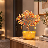 CitrineMoney TreeAgateDecorBusinessWealth AttractingTreasure BowlDecorationLight LuxuryPremiumHousewarmingGrand OpeningGift