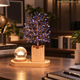 GoldCrystalMoney TreeCustom EngravingCreativeDecorationLiving RoomEntrywayCrystalDecorGrand OpeningGift