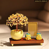 CitrineMoney TreePixiuTreasure BowlDecorOfficeDecorationWealth AttractingHousewarmingGrand OpeningGift