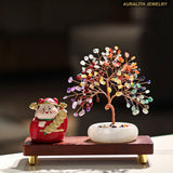 NaturalJadeCrystalMoney TreeLiving RoomHome BlessingDesktopDecorationDecorCreativeGift