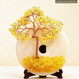 CitrineMoney TreeJadePeaceDecorLiving RoomEntrywayTV StandDecorationLuxuryHousewarmingGift