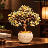 NaturalCitrineMoney TreeLiving RoomDecorOfficeWealth AttractingDecorationHousewarmingGrand OpeningGift