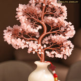 GourdRose QuartzMoney TreeLiving RoomEntrywayLight LuxuryHome DecorOfficeWealth AttractingDecorHousewarmingGift