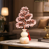 GourdRose QuartzMoney TreeLiving RoomEntrywayLight LuxuryHome DecorOfficeWealth AttractingDecorHousewarmingGift