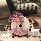 AmethystMoney TreeWealth AttractingDecorJadePeaceLiving RoomHome BlessingHome DecorHousewarmingGrand OpeningGift