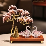 GoldRose QuartzMoney TreeLiving RoomEntrywayLight LuxuryDecorCreativeDecorationHousewarmingGift