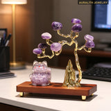 NaturalCitrineMoney TreeLucky CatHome DecorDecorOfficeWealth Attracting