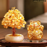 CitrineMoney Tree2026 New ArrivalLiving RoomLucky CatDecorDecorationGrand OpeningHousewarmingGift
