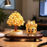 CitrineMoney Tree2026 New ArrivalLiving RoomLucky CatDecorDecorationGrand OpeningHousewarmingGift