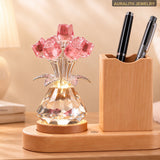 K9CrystalCreativePen HolderDecorLuxuryUniqueDesktopDecorationBirthday Giftfor Her