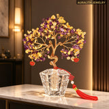 NaturalAmethystMoney TreeOfficeDesktopWealth AttractingDecorationDecorLuxuryBirthday Gift
