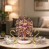 JadeRose QuartzMoney TreeLight LuxuryLuxurySwanDecorLiving RoomHome DecorGift