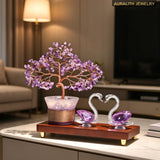 NaturalAmethystMoney TreeLiving RoomEntrywayTV StandHome DecorSwanDecorPremiumHousewarmingGift