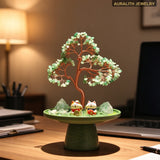NaturalGreen QuartzMoney TreeOfficeBusinessLucky CatDecorHome BlessingHome DecorGrand OpeningHousewarmingGift
