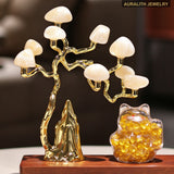 NaturalCitrineMoney TreeOfficeDecorationLucky CatWealth AttractingDecorGrand OpeningHousewarmingGift