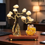 NaturalCitrineMoney TreeOfficeDecorationLucky CatWealth AttractingDecorGrand OpeningHousewarmingGift