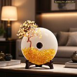 JadeCitrinePeaceDecorOfficeWealth AttractingDecorationLight LuxuryPremiumGrand OpeningHousewarmingGift