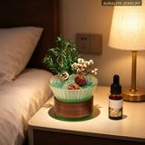 Green QuartzFragranceEssential Oil DiffuserDecorLiving RoomLight LuxuryPremiumBedroomCreativeDecoration