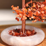 JadeRed AgateCrystalMoney TreeLiving RoomEntrywayDecorationWealth AttractingHome BlessingDecorHousewarmingGift