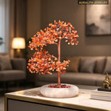 JadeRed AgateCrystalMoney TreeLiving RoomEntrywayDecorationWealth AttractingHome BlessingDecorHousewarmingGift