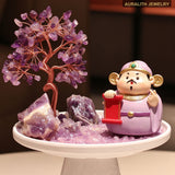 AmethystMoney TreeLiving RoomHome BlessingDecorationDecorLuxuryUniqueGrand OpeningHousewarmingGift