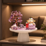 AmethystMoney TreeLiving RoomHome BlessingDecorationDecorLuxuryUniqueGrand OpeningHousewarmingGift